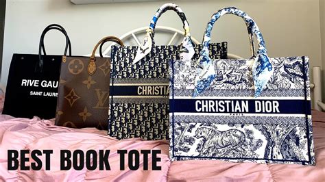 lv on the go vs dior book tote|Dior tote vs louis vuitton.